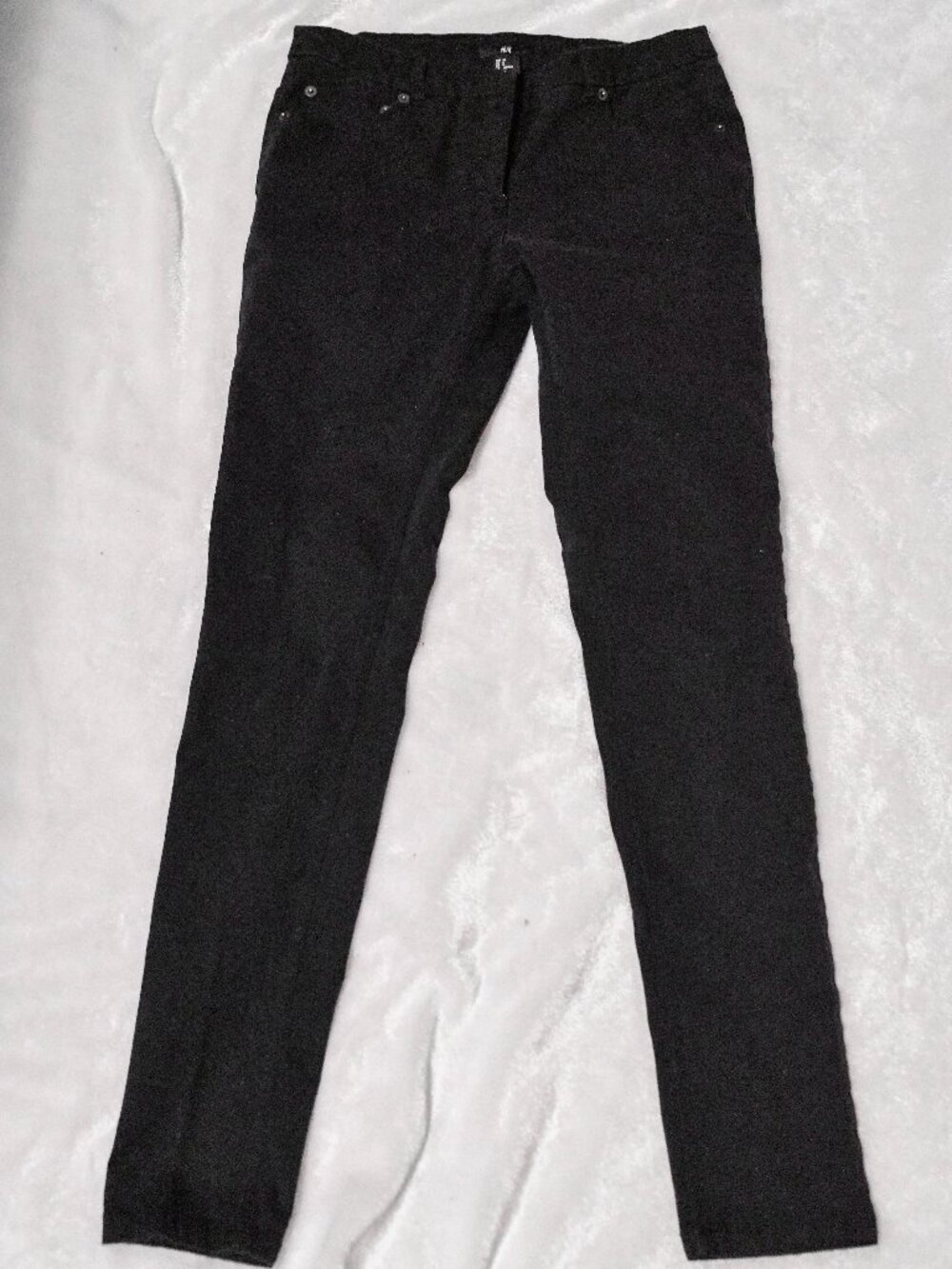 Women’s Teens Pants Jeans H&M Size 8 Black  Skinny Stretch